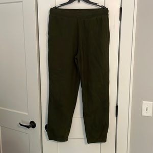 Lands’ End Mens Medium Serious Sweats Sweatpants, Green